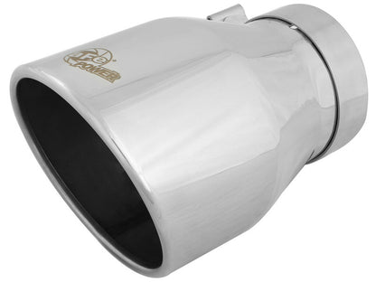 afe MACH Force-Xp 4" 304 Stainless Steel Exhaust Tip - 49T40604-P09