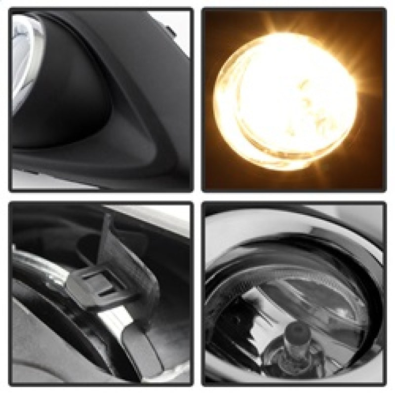 Spyder Mazda 3 2014+ OEM Fog Light w/Switch- Clear FL-MM32014-C SPYDER
