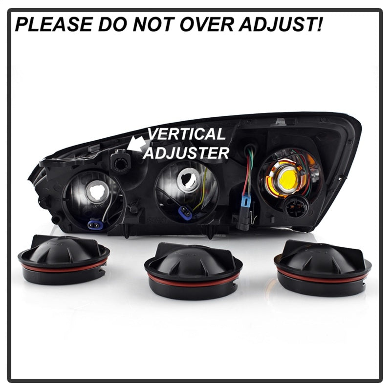 xTune 04-08 Chevrolet Malibu Passenger Side OEM Headlights - Right (HD-JH-CMA04-OE-R) SPYDER