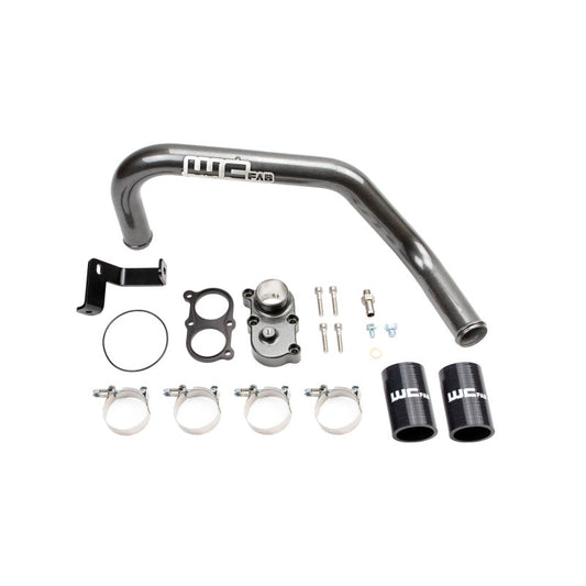 Wehrli 06-10 Duramax LBZ/LMM Dual CP3 Thermostat Housing Kit - Bengal Red - WCF100424-BR