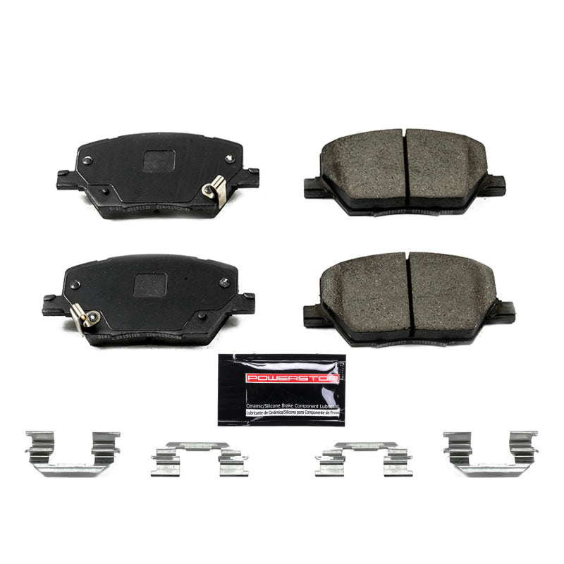 Power Stop 16-18 Fiat 500X Front Z23 Evolution Sport Brake Pads w/Hardware PowerStop