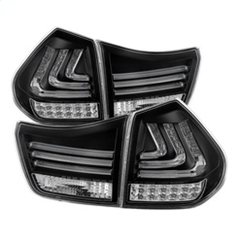 Spyder Lexus RX330/RX350 04-09 LED Tail Lights Black ALT-YD-LRX04-LED-BK SPYDER