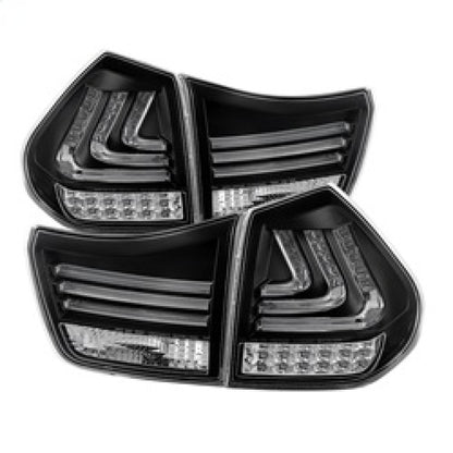 Spyder Lexus RX330/RX350 04-09 LED Tail Lights Black ALT-YD-LRX04-LED-BK SPYDER