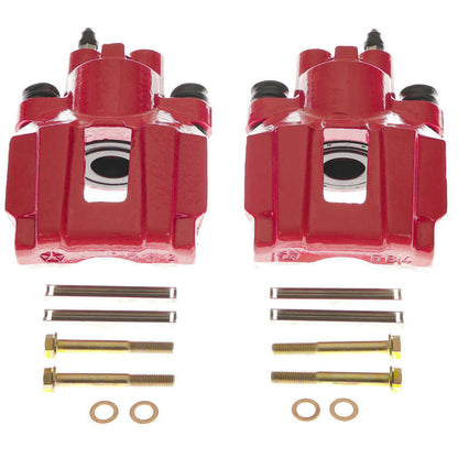 Power Stop 04-08 Chrysler Pacifica Rear Red Calipers - Pair PowerStop