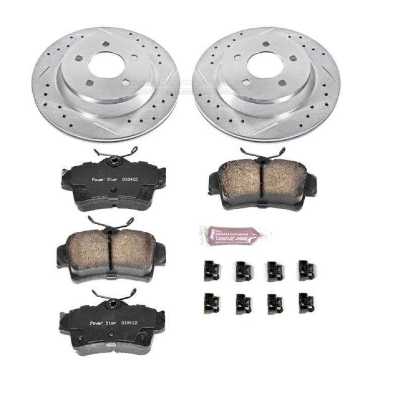 Power Stop 94-99 Ford Mustang Rear Z23 Evolution Sport Brake Kit PowerStop