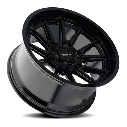 Mayhem 8116 Intrepid 20x10 / 5x127/139.7 BP / -24mm Offset / 87mm Hub Gloss Black Wheel