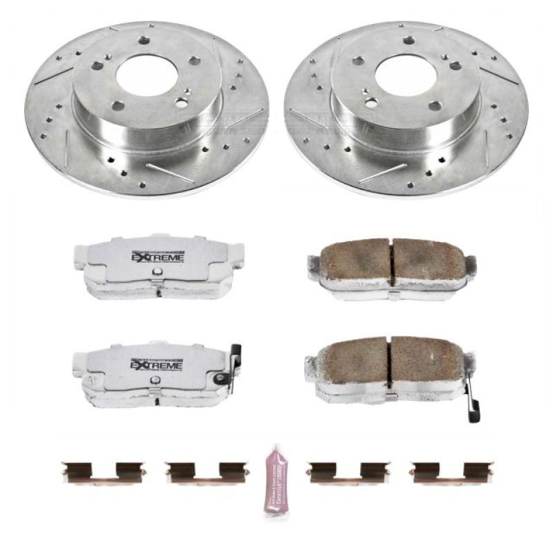 Power Stop 96-01 Infiniti I30 Rear Z26 Street Warrior Brake Kit PowerStop