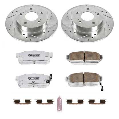 Power Stop 96-01 Infiniti I30 Rear Z26 Street Warrior Brake Kit PowerStop