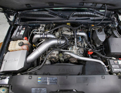 Wehrli 01-05 Chevrolet 6.6L LB7/LLY Duramax Thermostat Housing & Upper Coolant Pipe Kit - WCFab Grey - WCF100405-GRY