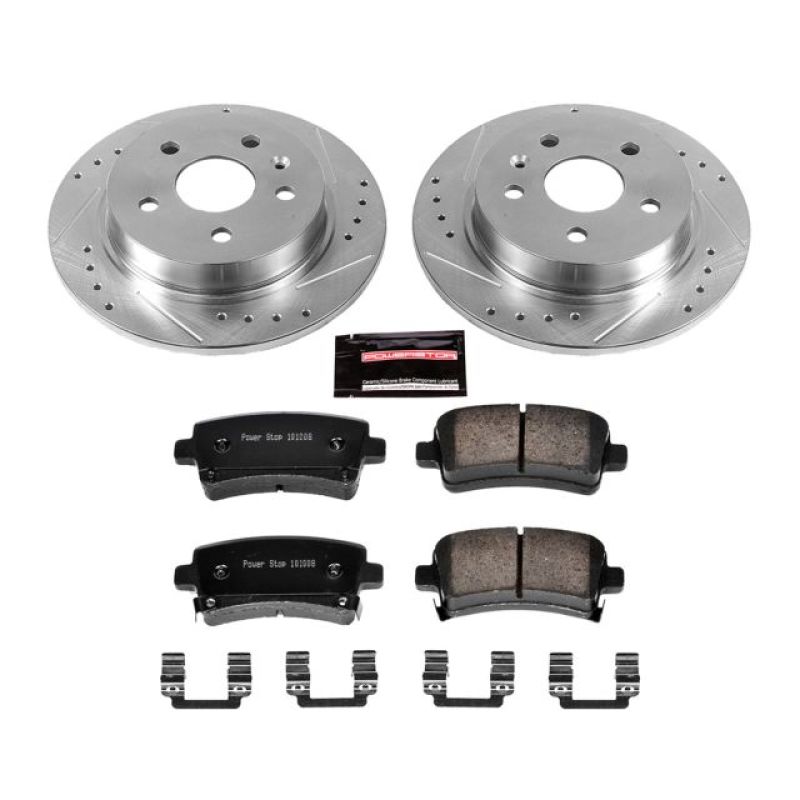 Power Stop 12-16 Buick LaCrosse Rear Z23 Evolution Sport Brake Kit PowerStop