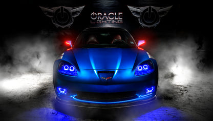 Oracle 05-13 Chevrolet Corvette C6 Concept Side Mirrors - Unpainted - No Color SEE WARRANTY