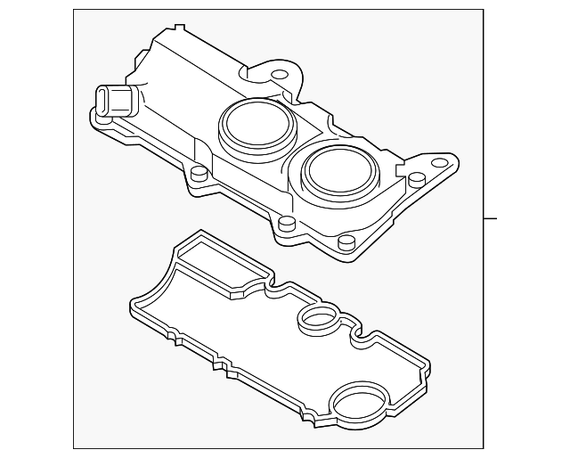 OEM Volvo Oil Trap Valve Rocker Cover  for 31316184 VOLVO XC70 S80 XC90 S90 V60