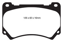 Load image into Gallery viewer, EBC YellowStuff Front Brake Pads - DP41849R