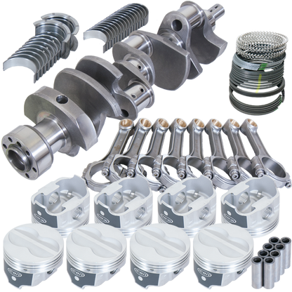 Eagle Chevy LT1350 1Pc 3.750in Crank 5.700in I-Beam Rods -10cc 4.040in Pistons Rotating Assembly