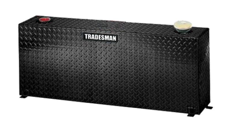 Tradesman Aluminum L-Shape Liquid Storage Tank (80 Gallon Capacity) - Black Tradesman