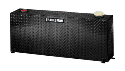 Tradesman Aluminum L-Shape Liquid Storage Tank (80 Gallon Capacity) - Black Tradesman