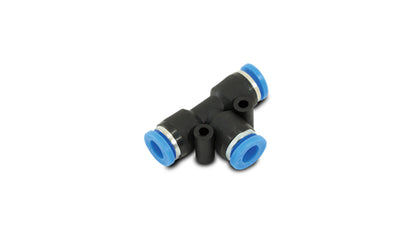 Vibrant Union Tee Push-Lock Vacuum Fitting – for 1/4" (6mm) OD Tubing (2677)