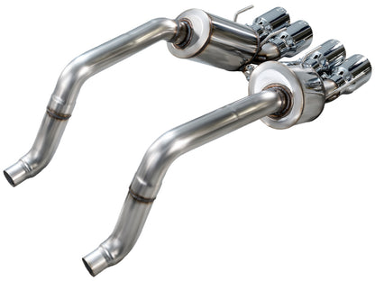 AWE Tuning 05-07 C6 Chevrolet Corvette 6.0L Touring Edition Axleback Exhaust w/ Chrome Silver Tips