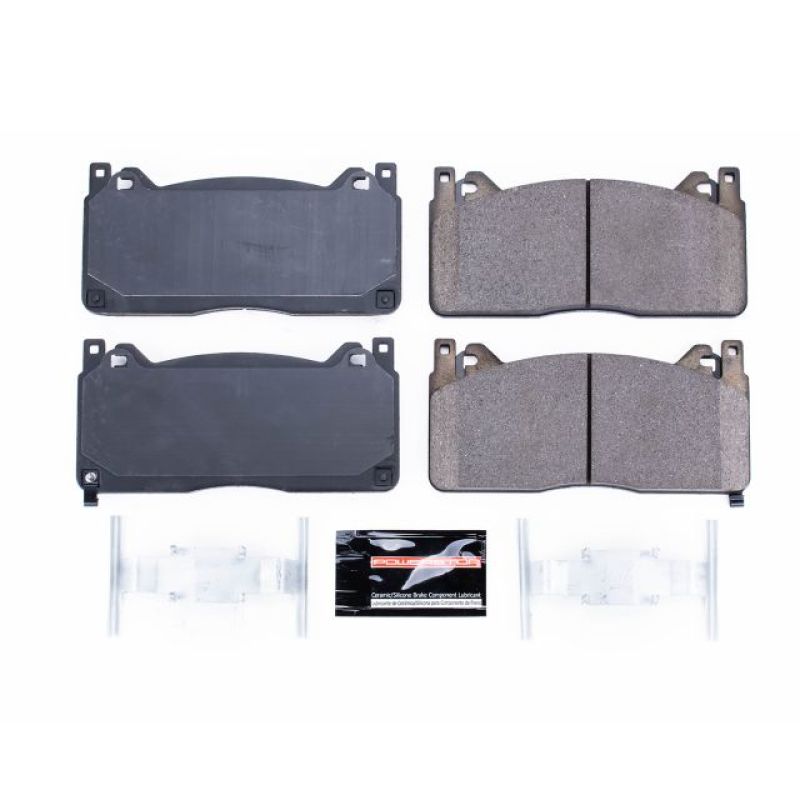 Power Stop 16-19 Ford Mustang Front Z23 Evolution Sport Brake Pads w/Hardware PowerStop