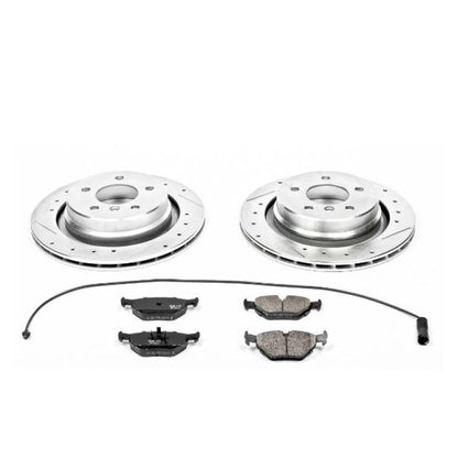Power Stop 95-99 BMW M3 Rear Z23 Evolution Sport Brake Kit PowerStop