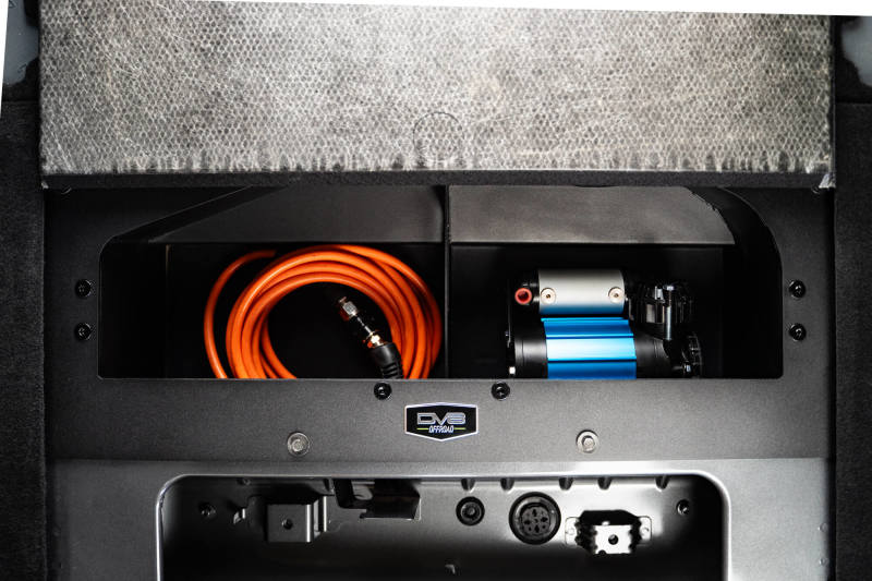 DV8 Offroad 21-23 Ford Bronco (Exc. Bronco Raptor) Air Compressor Mount & Storage Box DV8 Offroad