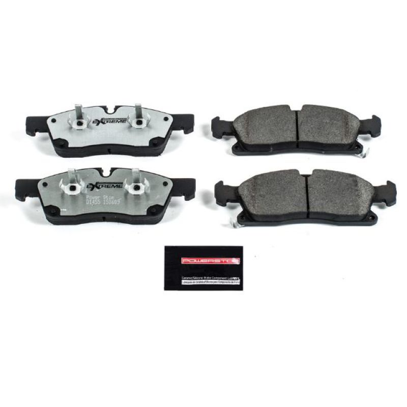 Power Stop 11-16 Dodge Durango Front Z26 Extreme Street Brake Pads w/Hardware PowerStop