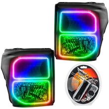 Load image into Gallery viewer, Oracle 11-16 Ford F250/350 LED HL - Black - ColorSHIFT SEE WARRANTY