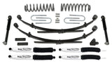 Tuff Country 87-01 Jeep Cherokee 4x4 3.5in Lift Kit EZ-Flex w/Rear Leaf Springs (SX6000 Shocks)