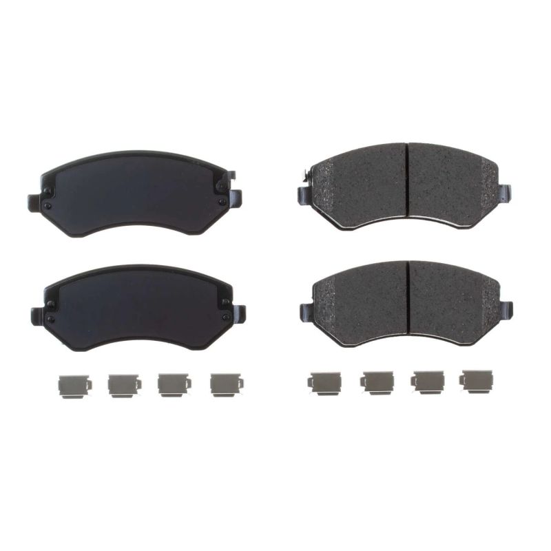 Power Stop 04-07 Chrysler Town & Country Front Z17 Evolution Ceramic Brake Pads w/Hardware PowerStop