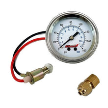 Load image into Gallery viewer, Kleinn Panel Mount/ Illuminated/ 160 PSI Single Needle Air Pressure Gauge