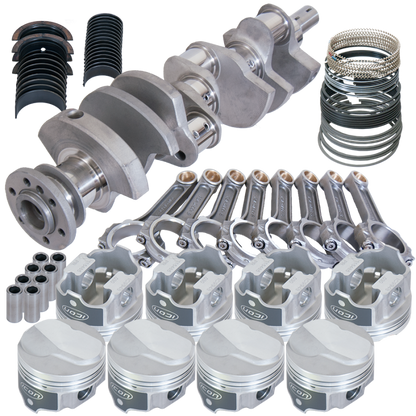 Eagle Chevy 396 3.766in Crank 6.135in I-Beam Rods 17cc Dome 4.125in Pistons Rotating Assembly