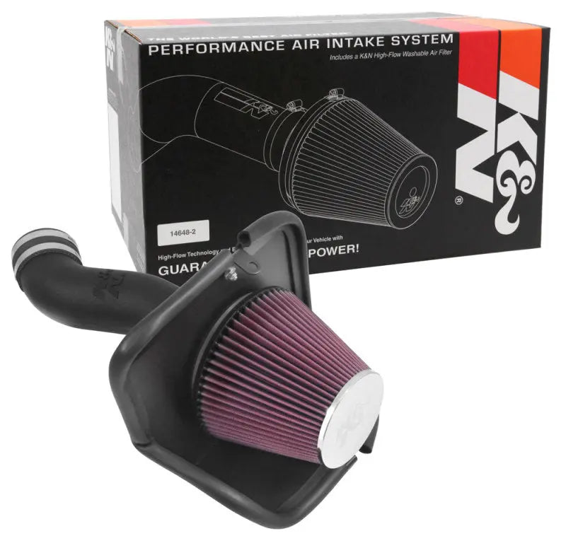 K&N 14-16 Jeep Cherokee V6-3.2L F/I FIPK Performance Intake K&N Engineering