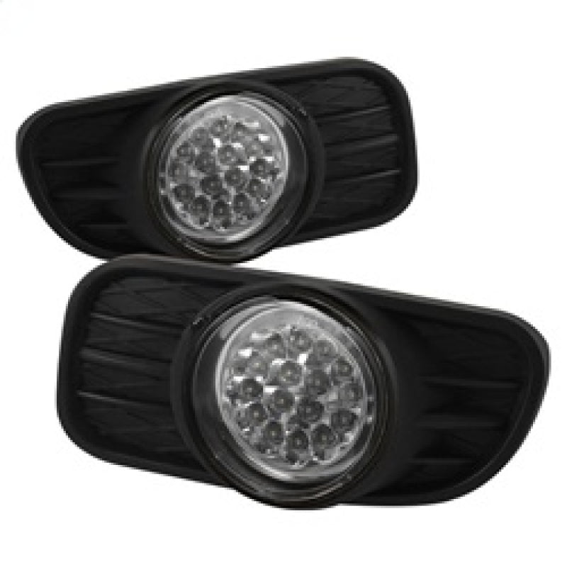 Spyder Jeep Grand Cherokee 99-04 LED Fog Lights w/Switch Clear FL-LED-JGC99-C SPYDER