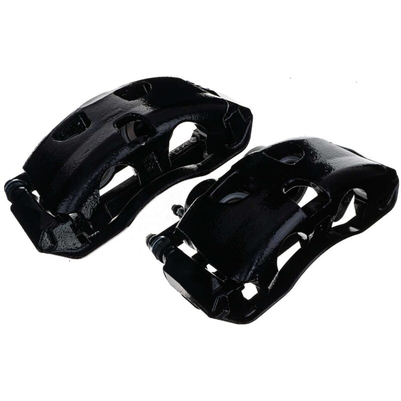 Power Stop 10-21 Ford Expedition Front Black Caliper - Pair w/Bracket PowerStop