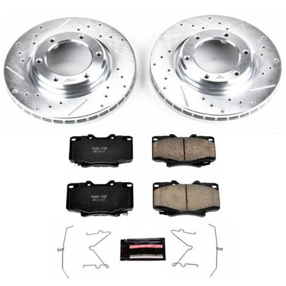 Power Stop 96-97 Lexus LX450 Front Z23 Evolution Sport Brake Kit PowerStop