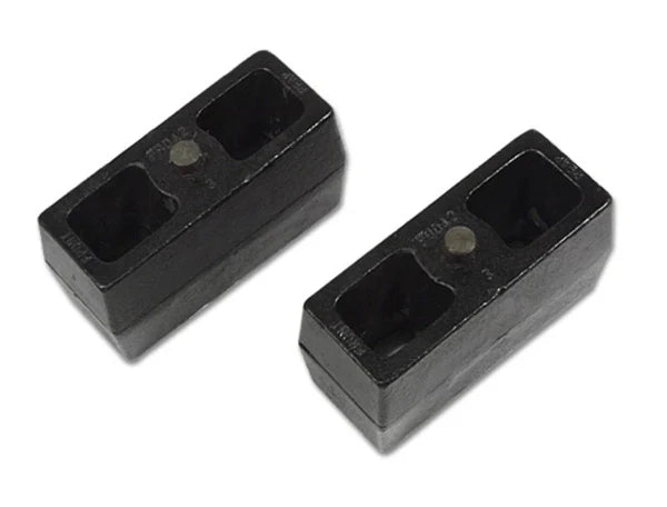 Tuff Country Rear 3" Cast Iron Lift Blocks – 2007–2023 Chevy Silverado 1500 / GMC Sierra 1500 4WD (Pair) (79005)