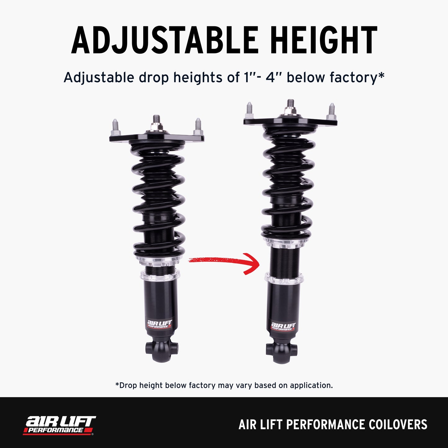 Air Lift Performance Coilover Kit 89-00 Lexus LS400 - 79016
