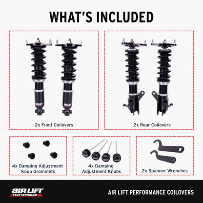 Air Lift Performance Coilover Kit 89-00 Lexus LS400 - 79016