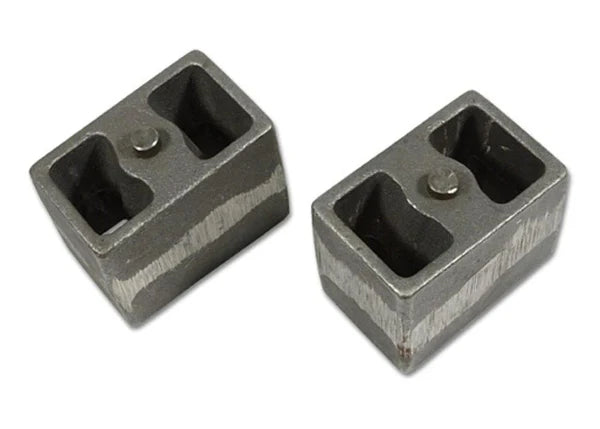 Tuff Country Rear 4" Cast Iron Lift Blocks – 3" Wide / Tapered (Pair) (79043)