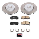 Power Stop 93-95 Eagle Summit Front Semi-Coated Rotor Kit