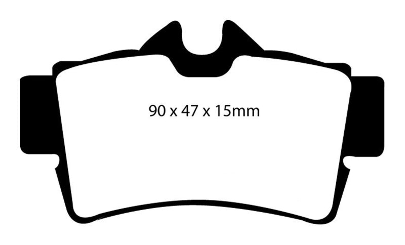 EBC BlueStuff Rear Brake Pads - DP51156/2NDX EBC
