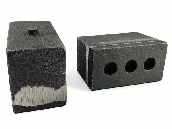 Tuff Country Rear 4" Cast Iron Lift Blocks – 2003–2013 Dodge Ram 2500 / 2003–2022 Ram 3500 4WD (Pair) (79061)
