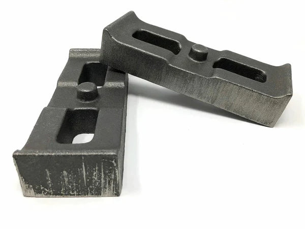 Tuff Country Rear 1" Cast Iron Lift Blocks – 2001–2010 Chevy Silverado 2500HD/3500HD & GMC Sierra 2500HD/3500HD 4WD (Pair) (79064)
