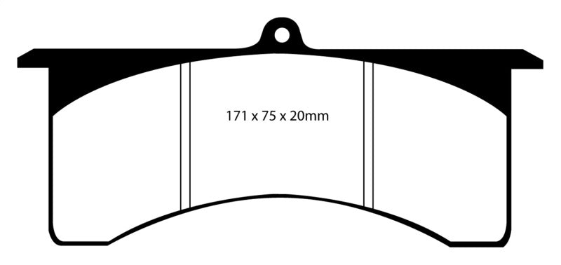 YellowStuff Rear Brake Pads - DP41148R