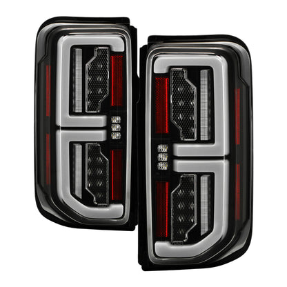 Spyder 21-23 Ford Bronco Factory LED Model LED Tail Lights (ALT-YD-FB21-LED-BK) SPYDER