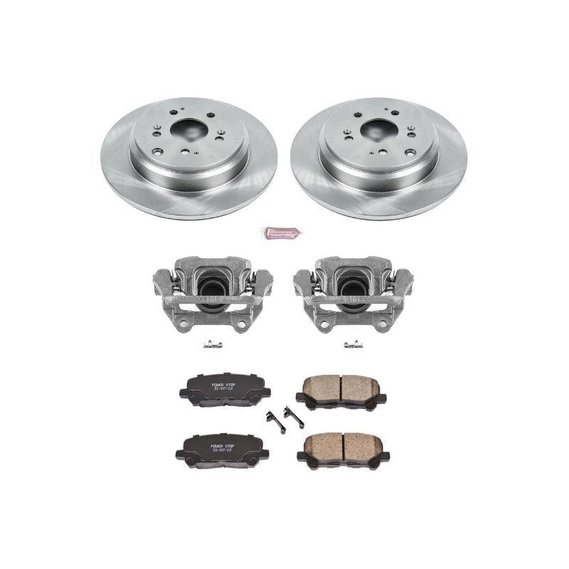 Power Stop 07-13 Acura MDX Rear Autospecialty Brake Kit w/Calipers PowerStop