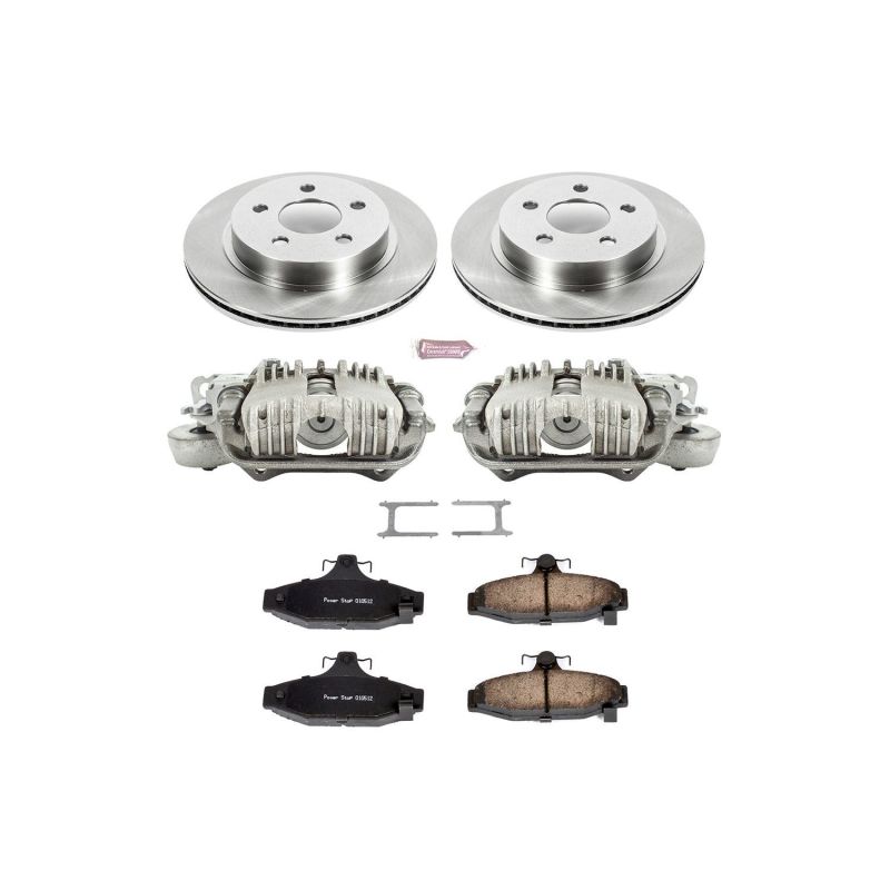 Power Stop 93-97 Chevrolet Camaro Rear Autospecialty Brake Kit w/Calipers PowerStop