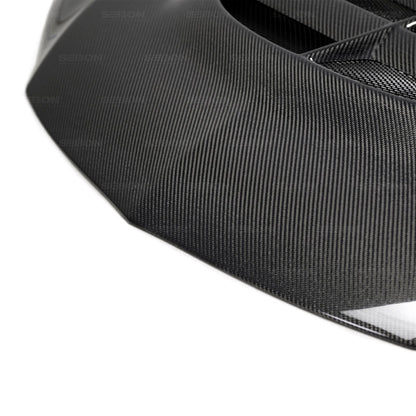 Seibon CWII-style carbon fiber hood for 2003-2006 Mitsubishi Lancer EVO - HD0305MITEVO8-CWII