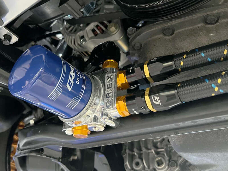 GReddy AN12 45 DEGREE HOSE END SWIVEL BLACK/GOLD ANODIZED
