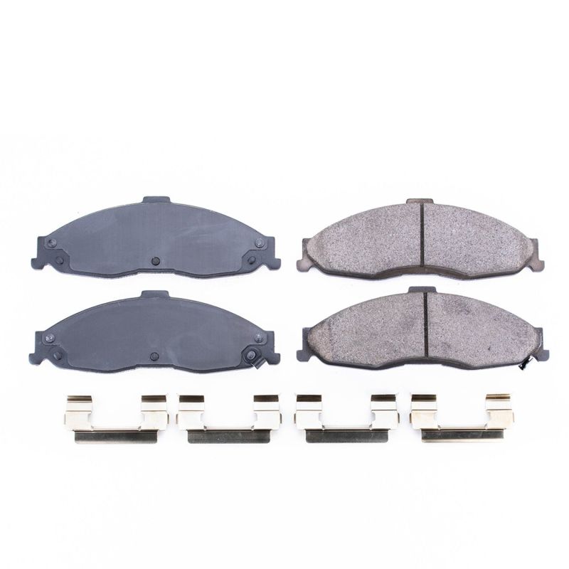 Power Stop 98-02 Chevrolet Camaro Front Z17 Evolution Ceramic Brake Pads w/Hardware PowerStop